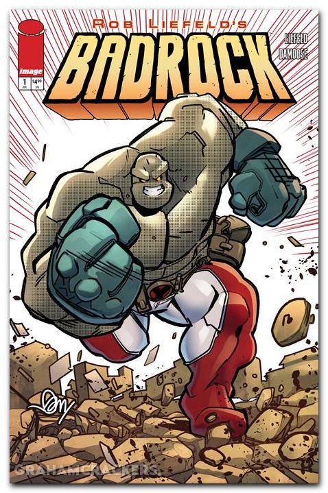 Badrock #1 (2026) cover e damoose variant