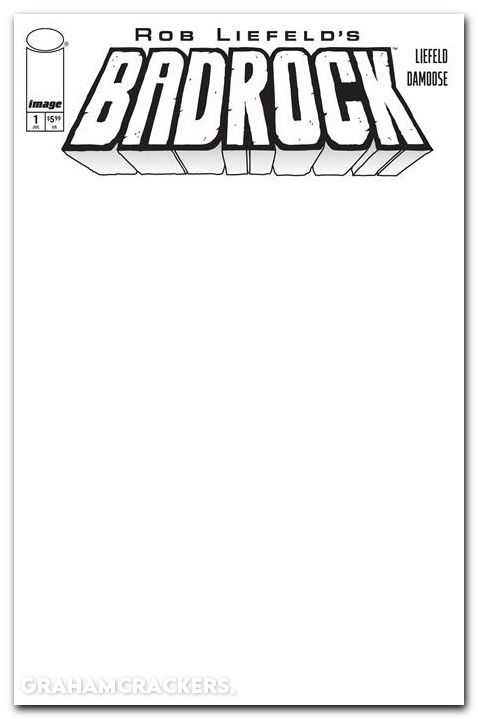 Badrock #1 (2026) cover f blank variant