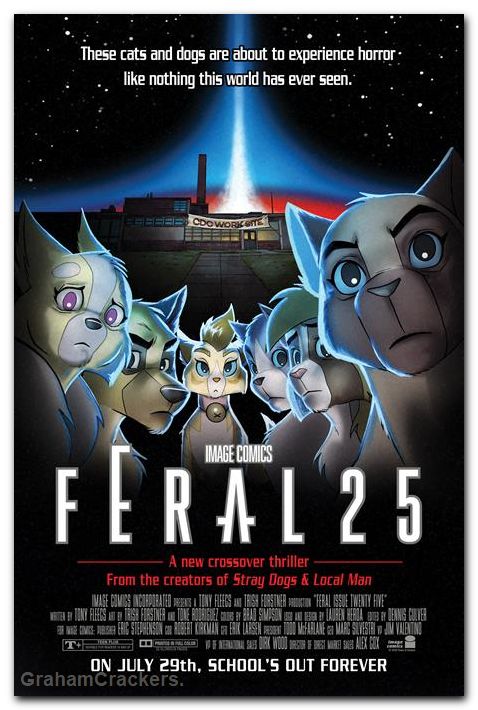 Feral #25 cover b rodriguez faculty homage variant