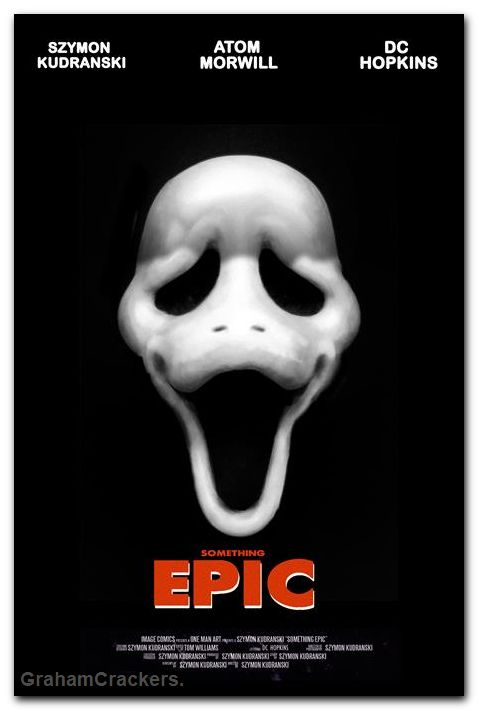 Something Epic #13 cover e kudranski scream homage variant