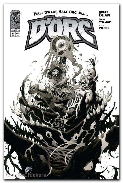 DORC #6 (2026) cover d scalera b&w variant