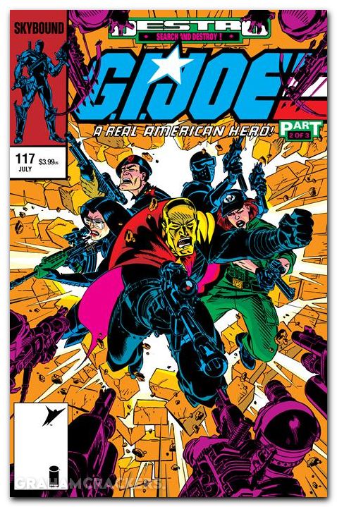 GI Joe A Real American Hero #117 Hama Files Edition