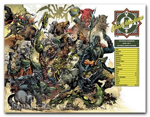 Ghost Machine The Official Guidebook #4 (2026) cover c reis wraparound variant