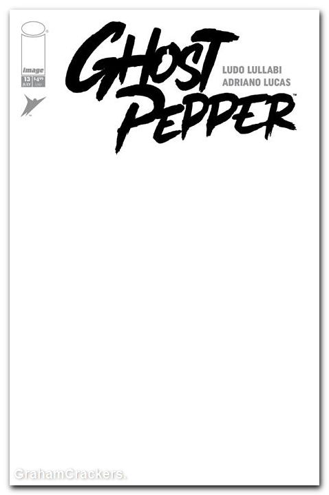 Ghost Pepper #13 (2025) cover f blank variant
