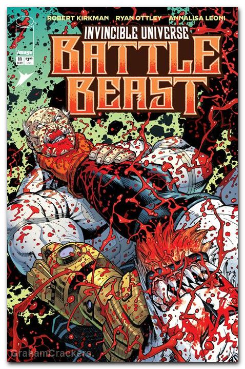 Invincible Universe Battle Beast #11 (2025) cover a