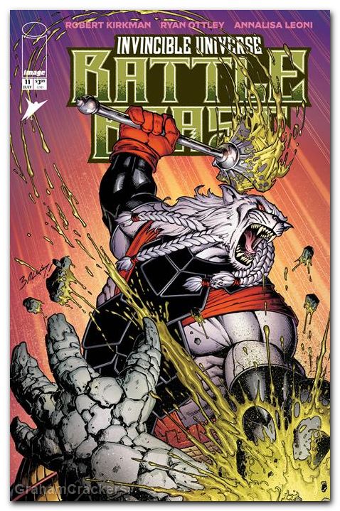 Invincible Universe Battle Beast #11 (2025) cover b bagley variant