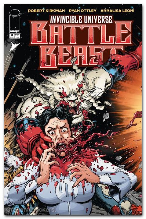 Invincible Universe Battle Beast #11 (2025) cover c burnham variant