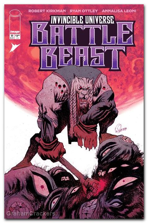 Invincible Universe Battle Beast #11 (2025) cover d harren variant