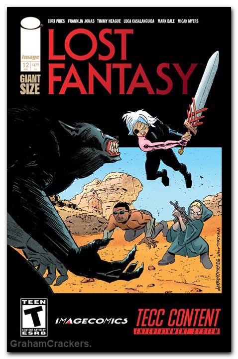 Lost Fantasy #12 cover b diotto variant