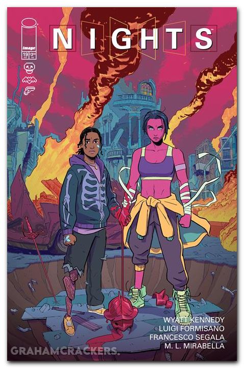 Nights #19 cover a