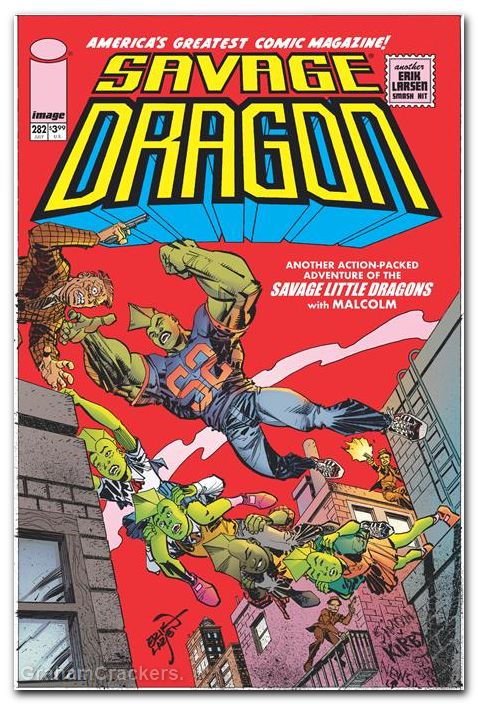 Savage Dragon #282 (1993) cover a