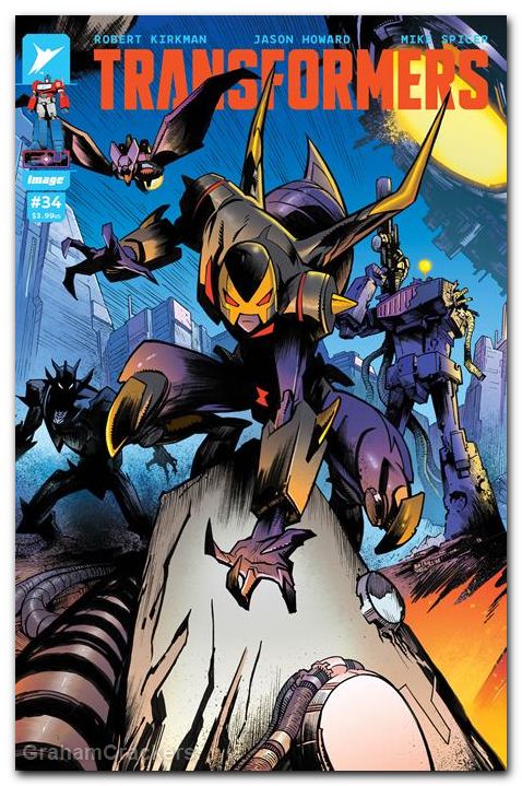 Transformers #34 (2023) cover c howard connecting variant