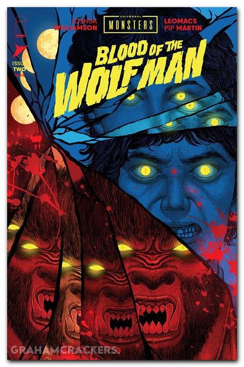 Universal Monsters Blood Of The Wolf Man #2 (2026) cover e vecchio variant