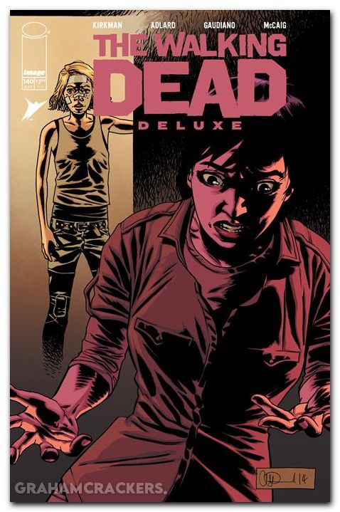 Walking Dead Deluxe #140 cover b adlard variant