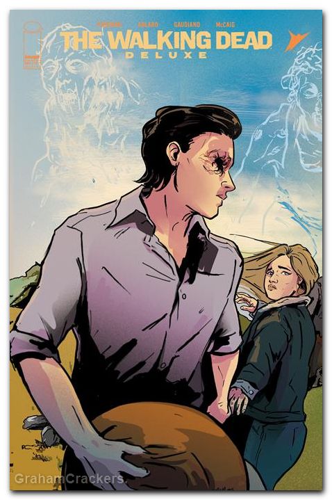 Walking Dead Deluxe #141 cover c kangas connecting variant