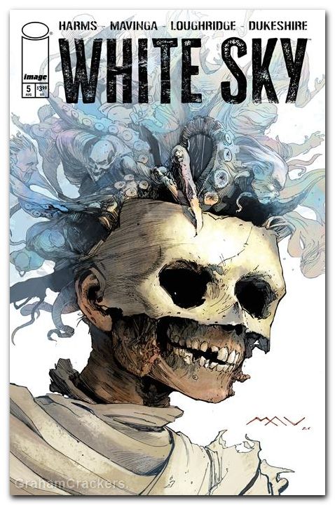 White Sky #5 (2026) cover a