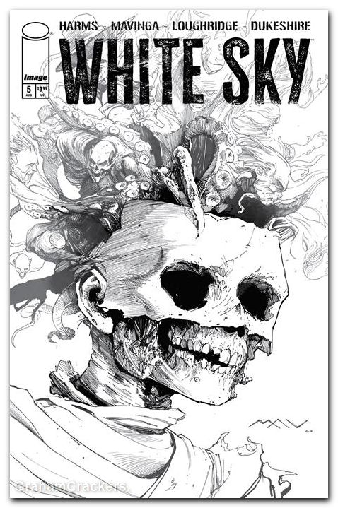 White Sky #5 (2026) cover c mavinga variant