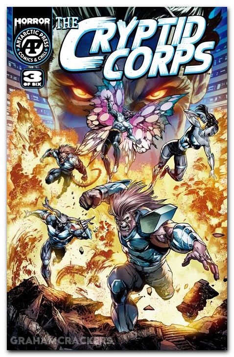 Cryptid Corps #3 (2026) cover a