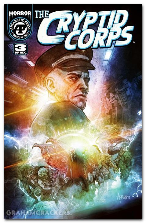 Cryptid Corps #3 (2026) cover b arroza variant