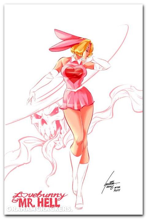 Devils Due Presents Lovebunny And Mr Hell #1 (2026) cover d shubina foil variant
