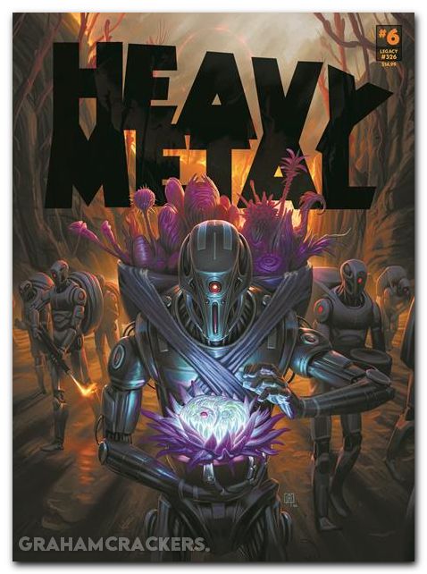 Heavy Metal Magazine #6 (2025) cover a
