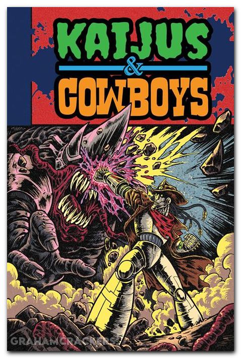 Kaijus And Cowboys #1 (2026) cover b ferxpain ec comics homage variant