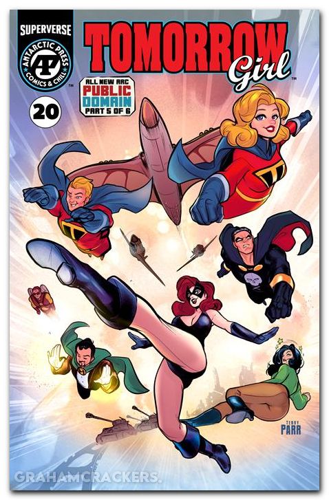 Tomorrow Girl #20 cover a