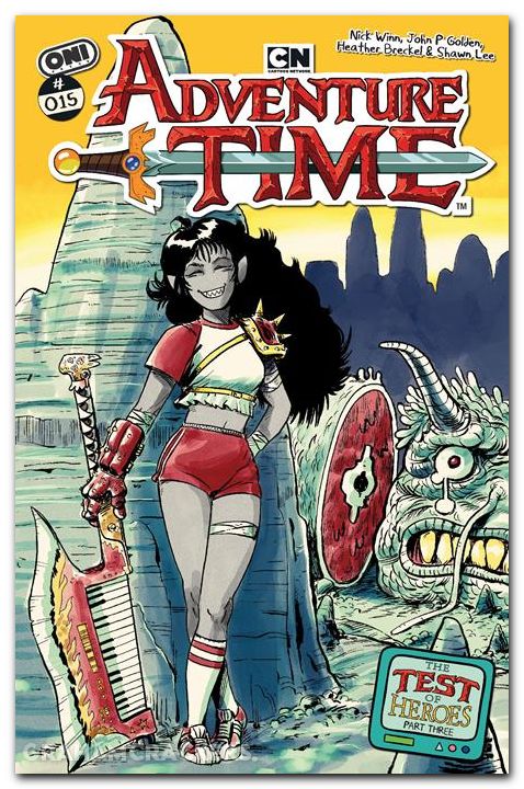 Adventure Time #15 (2025) cover b golden variant