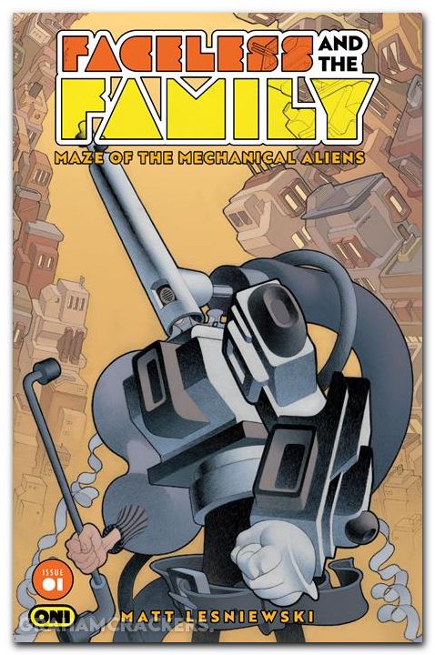 Faceless And The Family Maze Of The Mechanical Aliens