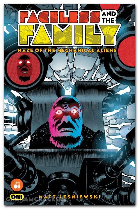 Faceless And The Family Maze Of The Mechanical Aliens #1 (2026) cover b jones variant