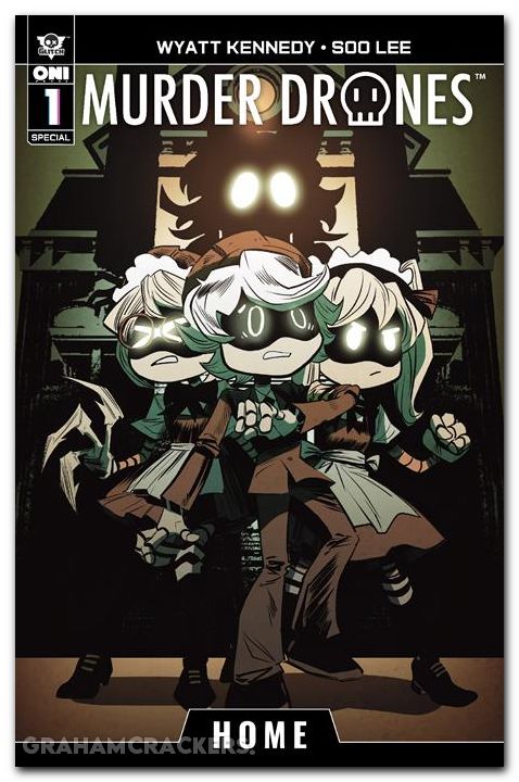 Murder Drones #6 (2026) cover d martin virgin variant