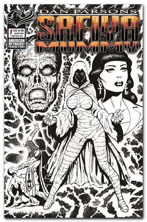 Dan Parsons Safiya Mummy #1 (2026) cover c parsons limited edition variant