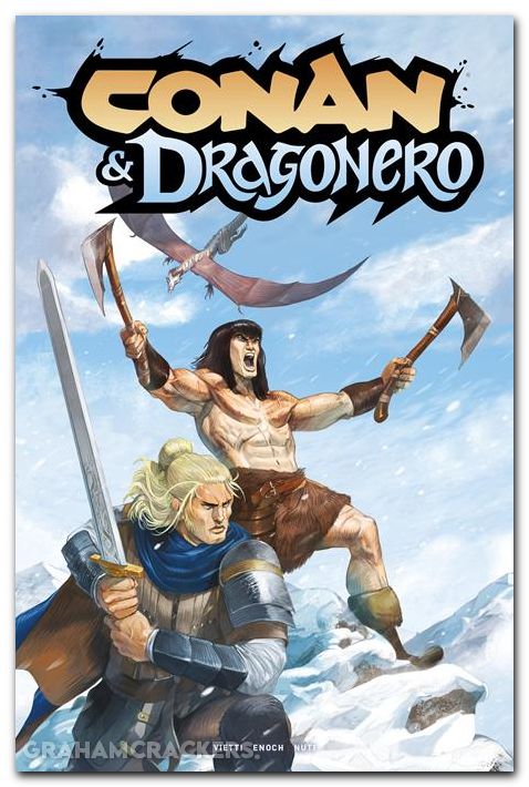 Conan And Dragonero #3 (2026) cover b nuti variant
