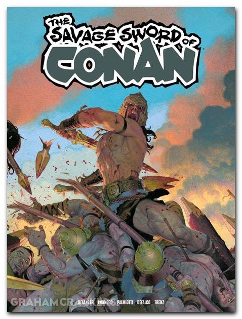 Savage Sword Of Conan #15 (2024) cover b ribic variant