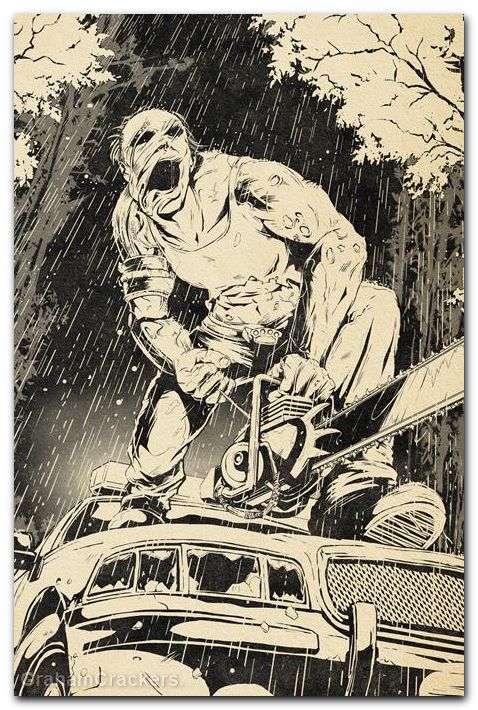 Dead By Daylight The Hillbilly #4 (2026) cover b glops inks virgin variant
