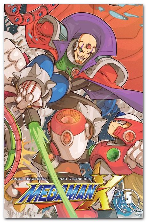 Mega Man X #5 (2026) cover b huang variant