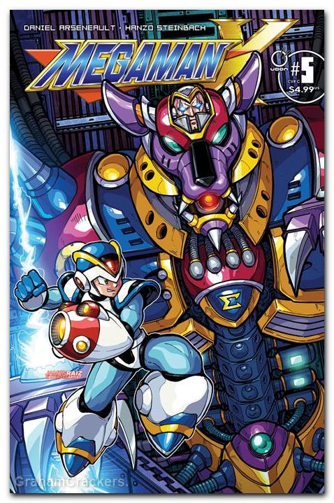 Mega Man X #5 (2026) cover c raiz variant
