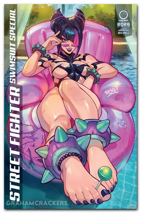 Street Fighter Swimsuit Special #1 (2026) cover e reiq spikes variant