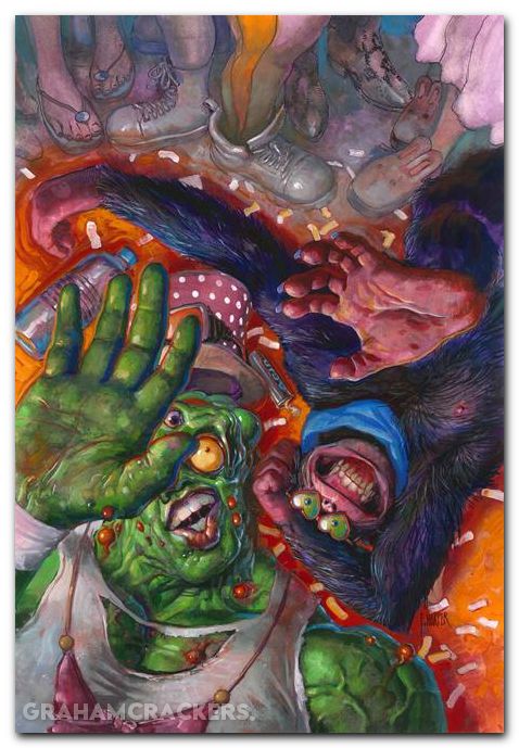 Toxie Team Up #3 (2025) cover a