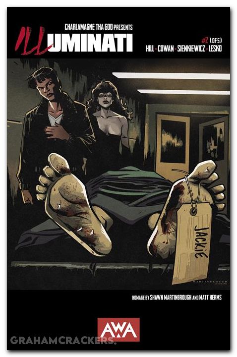 Illuminati #2 (2025) cover a