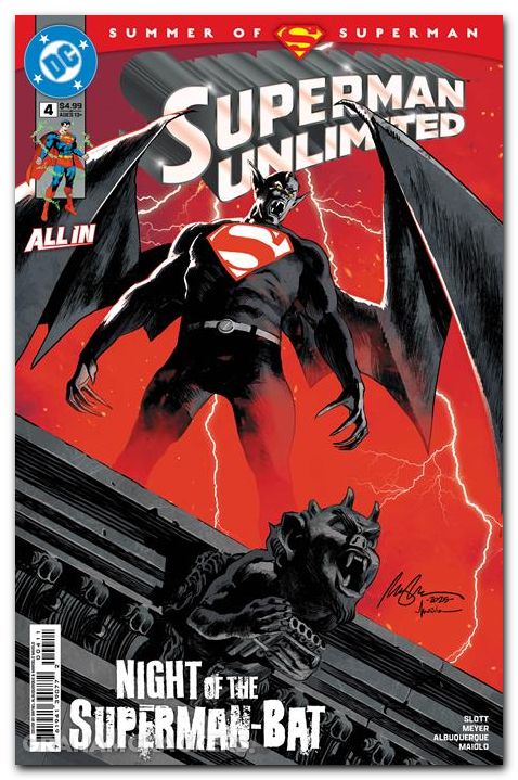 Superman Unlimited #4 (2025) cover a