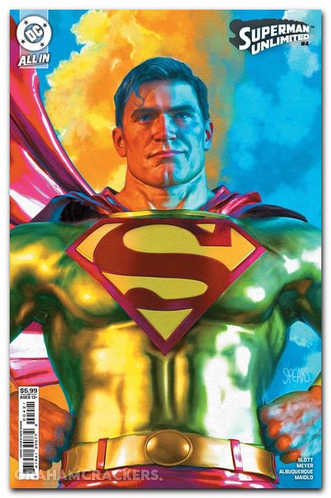 Superman Unlimited #4 (2025) cover b spears variant
