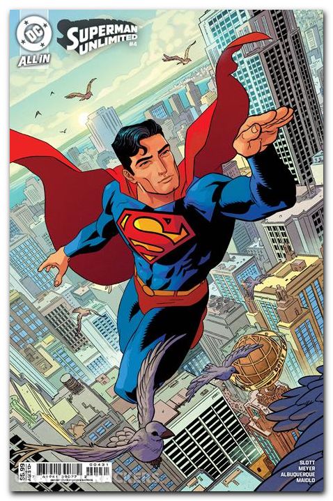 Superman Unlimited #4 (2025) cover c sherman variant