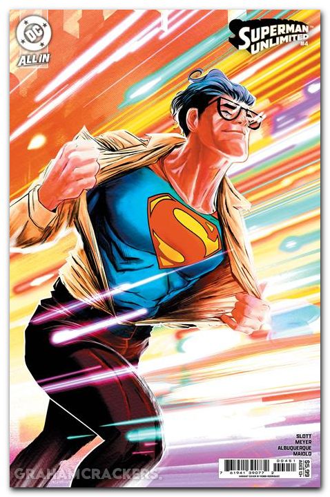 Superman Unlimited #4 (2025) cover d rodriguez variant