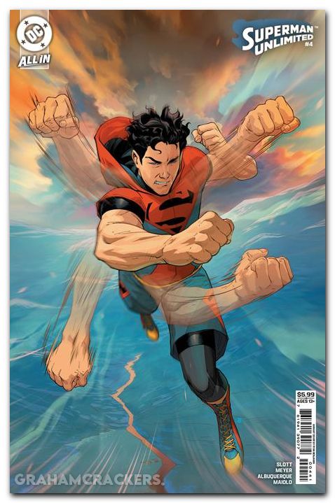 Superman Unlimited #4 (2025) cover e benjamin variant