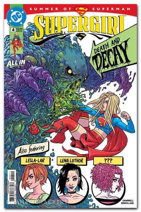 Supergirl #4 (2025) cover a