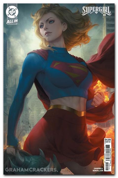Supergirl #4 (2025) cover b artgerm variant