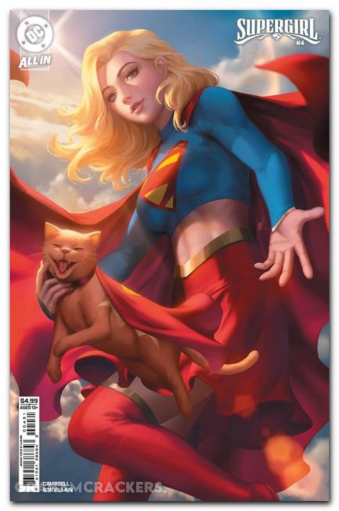 Supergirl #4 (2025) cover c ejikure variant