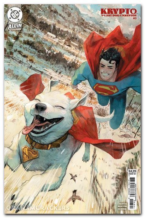 Krypto The Last Dog Of Krypton #3 (2025) cover b henrichon variant