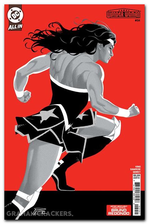 Wonder Woman #24 (2023) cover d redondo artist spotlight variant